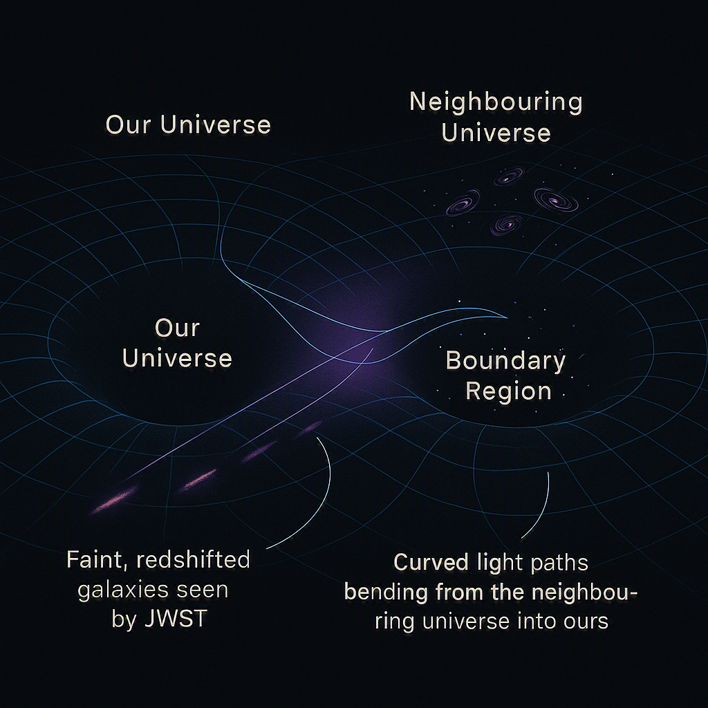 JWST boundary region visibility